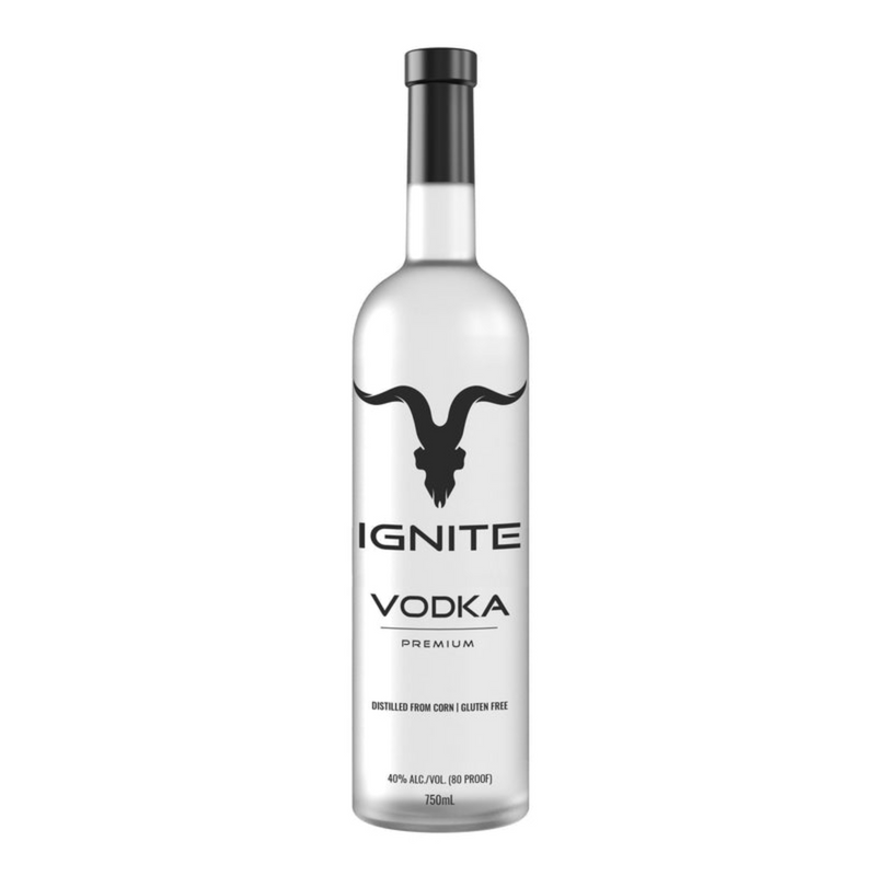 Vodka Premium Beverage 750ml Sem Glúten - IGNITE