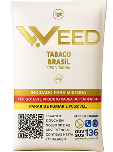 Display com 5 unidades Fumo Desfiado Weed Virginia