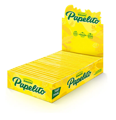 Display com 25 un Seda Tradicional Mini Size - Papelito
